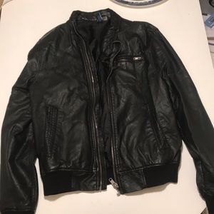 Faux Leather Jacket
